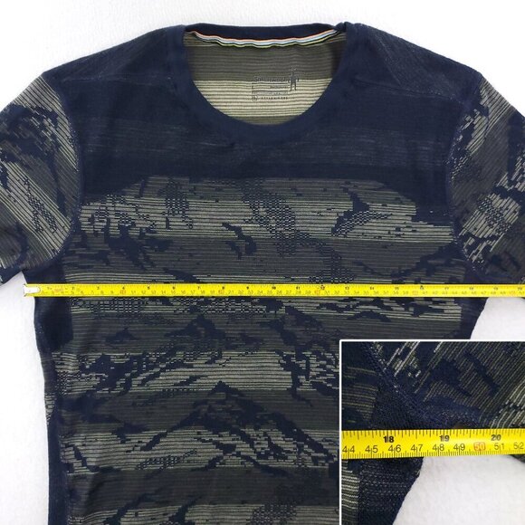 SmartWool Intraknit 200 Merino Crew Base Layer Wool Blend Top Men's Large - Picture 8 of 13